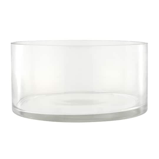 3.75" Clear Short Glass Cylinder Vase by Ashland®